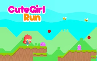 Image Cute Girl Run
